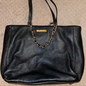 Michael Kors black leather purse